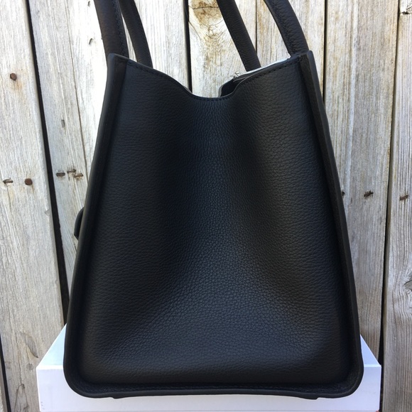 NWT Anine Bing Madison Handbag Leather Black - Picture 11 of 16